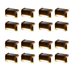 Set lampi solare cu senzor de lumina pentru scari, gard sau balustrada