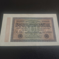 Bancnota 20000 Mark 1923 Germania