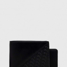 Aldo portofel si card holder GLERRADE barbati, culoarea negru, GLERRADE.006
