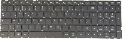 Tastatura Laptop, Lenovo, IdeaPad 700-15ISK Type 80RU, cu iluminare, layout DE (Germana) foto