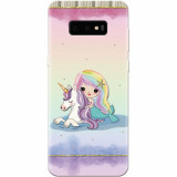 Husa silicon pentru Samsung Galaxy S10 Lite, Mermaid Unicorn Play