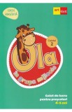 Ola in grupa mijlocie 4-5 ani: Caiet de lucru pentru prescolari. Caietul 2