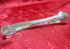 CLESTE ZAHAR ARGINTAT PLACAT CU ARGINT 10 CM
