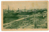 1313 - CONSTANTA, harbor, ships - old postcard - used - 1928, Circulata, Printata