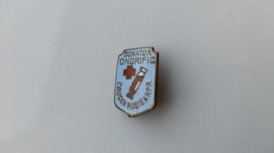 Insigna donator onorific RPR foto