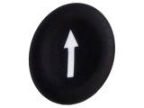 Lentilă Buton 22mm Neagră Harmony XB4