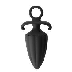 Dildo anal Ring Handle Black