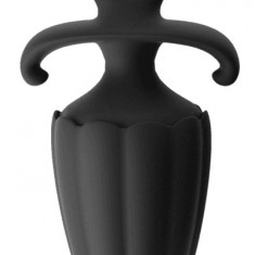 Dildo anal Ring Handle Black