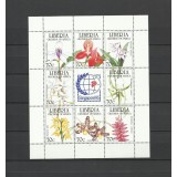 LIBERIA 1995 FLORI ORHIDEE