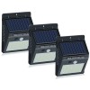 Set 3 Lampi Solare cu 30 LED, senzor de miscare si senzor de lumina