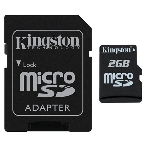 Card KINGSTON MicroSD 2GB Card KINGSTON MicroSD 2GB