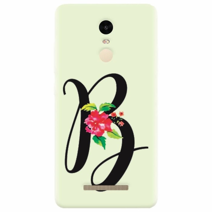 Husa silicon pentru Xiaomi Remdi Note 3, Litera B
