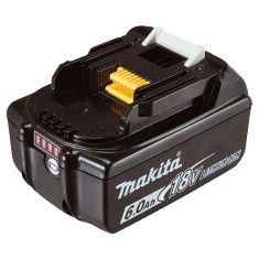 Makita BL1860B - Acumulator Li-Ion 18 V 6 Ah indicator nivel incarcare foto