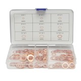 Trusa saibe din cupru &Oslash; 5-14 mm, 200 piese, pentru etansare si service