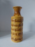 Vaza ceramica vintage veche West Germany &Uuml;belacker Keramik 509/30, 30cm inaltime