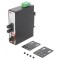 Media Convertor GIGA Ethernet Fibră Optică Multimod 12-48VDC ST