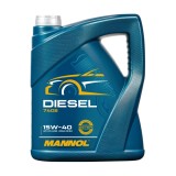 Ulei Motor MANNOL Diesel 15W40 7402 5 litri - Mineral, Motoare Uzate Rulaj Mare (Autoturisme Utilitare)