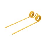 Gheara elastica pick-up pentru utilaje agricole 75x205x10 mm fi 5 mm