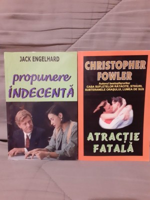 PROPUNERE INDECENTA/ATRACTIE FATALA-JACK ENGELHARD/CHRISTOPHER FOWLER (2 VOL) foto
