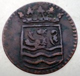 J.406 INDIILE OLANDEZE NETHERLANDS EAST INDIES ZEELAND VOC 1 DUIT 1752