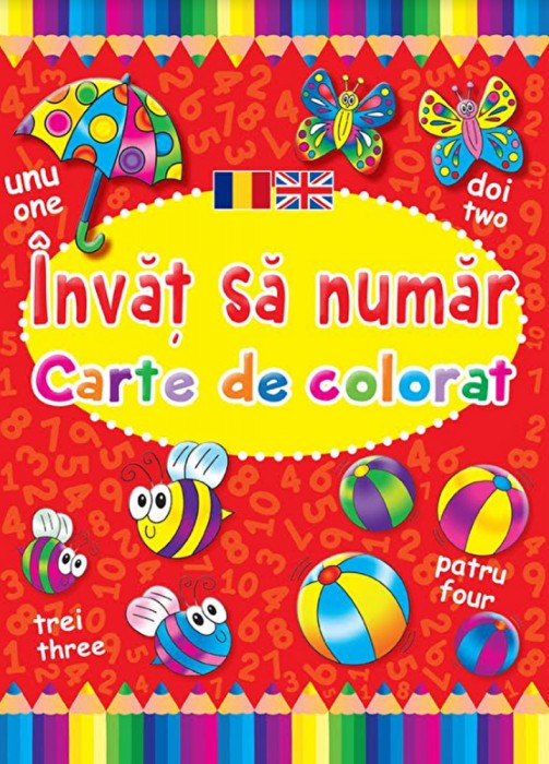 Invat Sa Numar-Cart.De Colorat, Brown Watson - Editura Flamingo