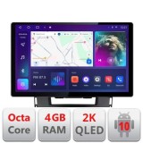 Navigatie dedicata Opel Astra J Quad Core N-072 Edonav ecran 13&quot; 2K 8 si 128 Android Waze USB Navigatie 4G 360 Toslink Youtube Rad CarStore Technology