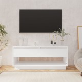 Cumpara ieftin Comodă TV, alb, 102x41x44 cm, PAL