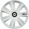 Set 4 Capace Roti GTX Alb R16, Compatibil Cu Fiat