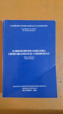 Acorduri Privind Combaterea Crimei Organizate și a Terorismului, Buc. 2003 044 foto