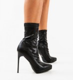 Cumpara ieftin Botine dama Scarl Negre