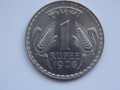 1 RUPEE 1978 INDIA-XF foto