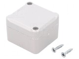 Carcasă universală polistiren gri 49mm x 51mm x 36mm, KRADEX
