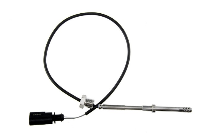 Senzor temperatura filtru particule Audi A6 2.7tdi, 3.0tdi 2008-, in fata la filtru de particule diesel - cutie de viteze automata, NTY EGT-VW-038