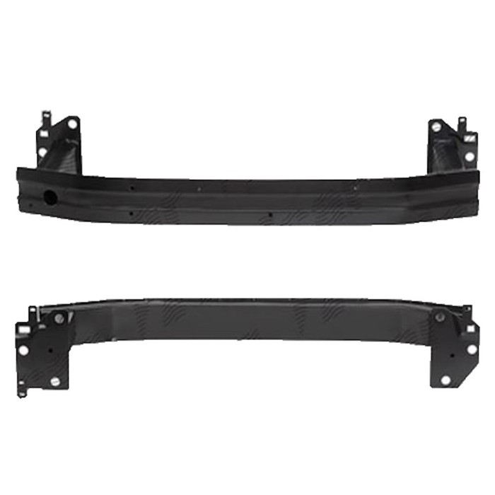 Intaritura a barei de protectie Renault Captur, 03.2013-02.2020, Clio 4, 10.2012-12.2019, Fata, Tabla, Aftermarket