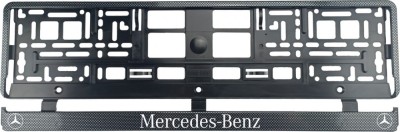 Set 2 bucati, suport numar inmatriculare Carbon, Mercedes-Benz foto