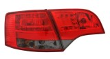 Set lampi spate, stopuri Audi A4 (B7), 11.2004-03.2008, Combi, montare spate, stanga+dreapta, LED; rosu-fumuriu; Tuning, Eagle Eyes