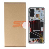 LCD+Touchscreen cu Rama OPPO OnePlus 9 PRO SILVER Original Service Pack