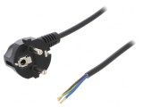 Cablu Electric Negru 3x0.75mm&sup2; 5m 16A 250V