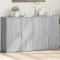 Gossi dulapuri, 2 buc., gri sonoma, 60x31x70 cm, lemn prelucrat