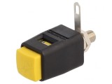 Clema de laborator galbenă 29mm 70VDC 16A