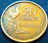 Cumpara ieftin Moneda istorica 20 FRANCI - FRANTA, anul 1952 *cod 2131, Europa