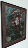 Compoziție Olivier Debre, Abstract, Pastel