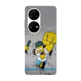 Husa compatibila cu Huawei Nova Y70 model Looking for Duff Beer, Silicon, TPU, Viceversa, Transparent, Carcasa