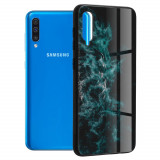 Cumpara ieftin Husa pentru Samsung Galaxy A30s / A50 / A50s, Techsuit Glaze Series, Blue Nebula