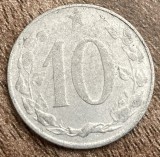 C50 - Moneda foarte veche - Cehoslovacia - 10 haler - 1954