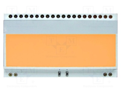 Iluminare de fundal LED ambră 55x31x3,6mm DISPLAY VISIONS foto