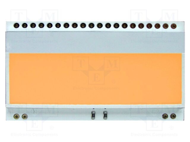 Iluminare de fundal LED ambră 55x31x3,6mm DISPLAY VISIONS