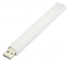 Lampa cu LED, USB, 3W, senzor pornit - oprit, lumina alb - rece - 101665 foto