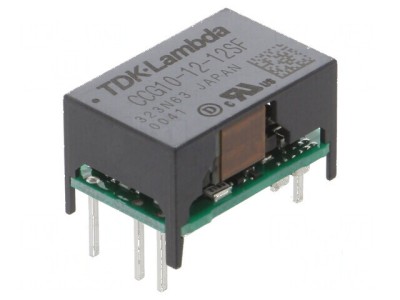 Convertor DC/DC 10W 4,5&amp;divide;18V la 12VDC 900mA THT foto