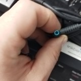 Incarcator HP mufa subtire albastra 45W